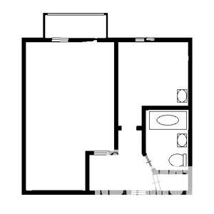 1-к квартира, на длительный срок, 31м2, 2/5 этаж