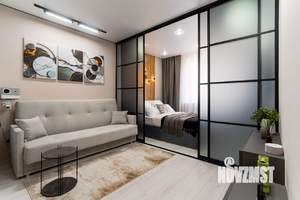 1-к квартира, посуточно, 43м2, 12/17 этаж