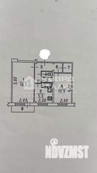 2-к квартира, на длительный срок, 45м2, 4/5 этаж