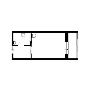 1-к квартира, на длительный срок, 36м2, 2/5 этаж