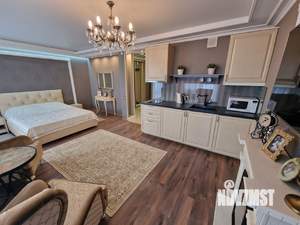 Студия квартира, на длительный срок, 40м2, 16/19 этаж