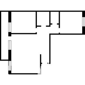 3-к квартира, на длительный срок, 74м2, 2/9 этаж