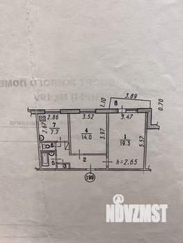 2-к квартира, на длительный срок, 53м2, 5/9 этаж