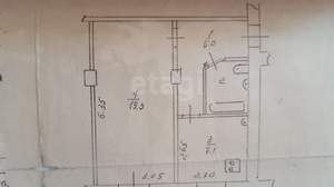 1-к квартира, на длительный срок, 36м2, 2/2 этаж