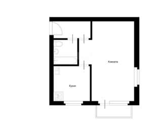 1-к квартира, на длительный срок, 31м2, 5/5 этаж