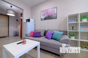 1-к квартира, посуточно, 42м2, 1/1 этаж