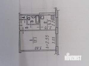 1-к квартира, на длительный срок, 30м2, 6/9 этаж