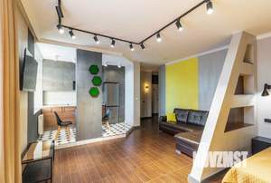 1-к квартира, посуточно, 43м2, 1/1 этаж