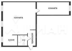 2-к квартира, на длительный срок, 60м2, 6/9 этаж