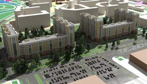 1-к квартира, на длительный срок, 43м2, 1/15 этаж