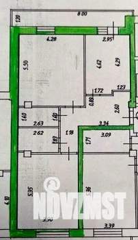 2-к квартира, на длительный срок, 77м2, 5/9 этаж