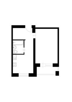 1-к квартира, на длительный срок, 40м2, 9/9 этаж