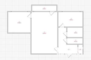 2-к квартира, на длительный срок, 40м2, 4/5 этаж