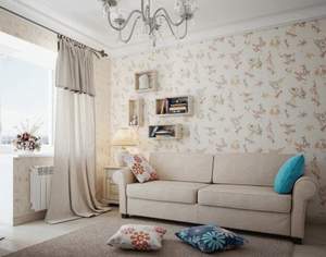 1-к квартира, на длительный срок, 39м2, 2/5 этаж
