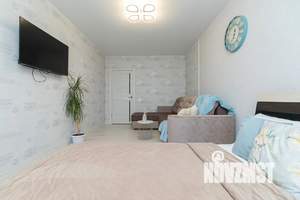 1-к квартира, посуточно, 41м2, 18/22 этаж