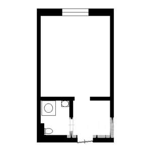 1-к квартира, на длительный срок, 29м2, 1/6 этаж