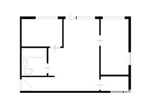 2-к квартира, на длительный срок, 42м2, 5/5 этаж