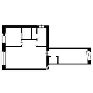 2-к квартира, на длительный срок, 45м2, 3/5 этаж