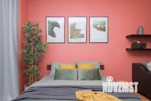 1-к квартира, посуточно, 42м2, 1/1 этаж