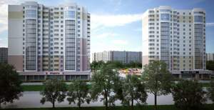 1-к квартира, на длительный срок, 43м2, 14/16 этаж