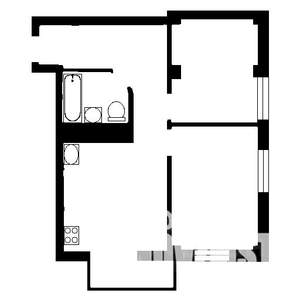 2-к квартира, на длительный срок, 61м2, 4/5 этаж