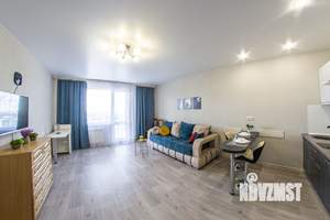 Студия квартира, посуточно, 35м2, 10/17 этаж