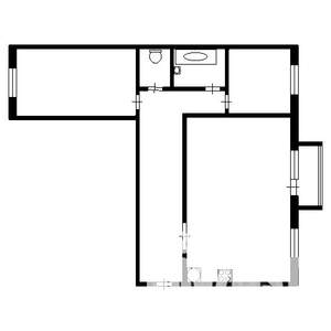 3-к квартира, на длительный срок, 64м2, 2/5 этаж