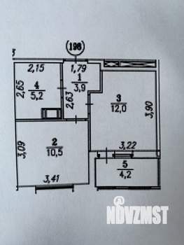 1-к квартира, на длительный срок, 36м2, 6/8 этаж