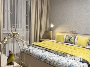 1-к квартира, посуточно, 40м2, 10/10 этаж