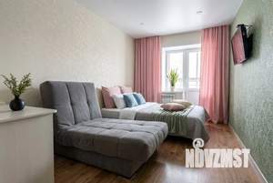 1-к квартира, посуточно, 48м2, 1/1 этаж