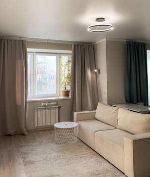 Студия квартира, на длительный срок, 40м2, 4/9 этаж