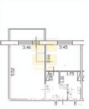 1-к квартира, на длительный срок, 37м2, 2/10 этаж