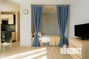 Студия квартира, посуточно, 39м2, 15/19 этаж