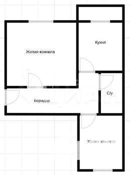 2-к квартира, на длительный срок, 51м2, 2/9 этаж