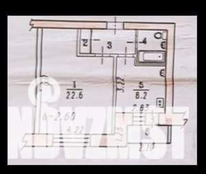 1-к квартира, на длительный срок, 23м2, 6/9 этаж