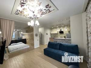 Студия квартира, посуточно, 40м2, 6/15 этаж