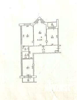 3-к квартира, на длительный срок, 80м2, 6/10 этаж