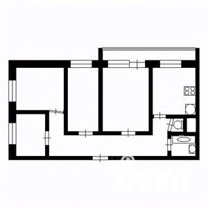 4-к квартира, на длительный срок, 77м2, 2/10 этаж