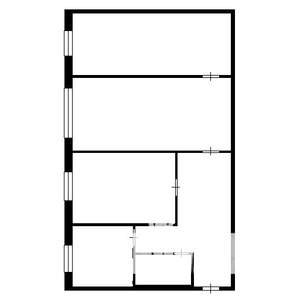 3-к квартира, на длительный срок, 56м2, 2/5 этаж