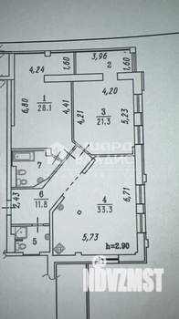 3-к квартира, на длительный срок, 120м2, 5/13 этаж
