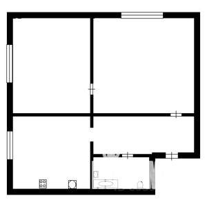 2-к квартира, на длительный срок, 41м2, 5/5 этаж