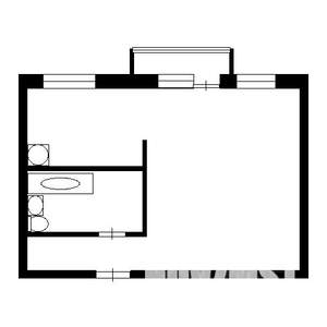 1-к квартира, на длительный срок, 44м2, 2/4 этаж