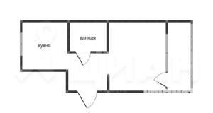 1-к квартира, на длительный срок, 40м2, 5/12 этаж