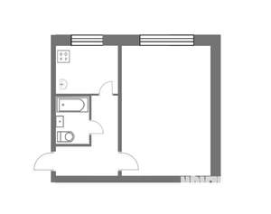 1-к квартира, посуточно, 32м2, 5/5 этаж