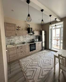 Студия квартира, на длительный срок, 39м2, 2/17 этаж