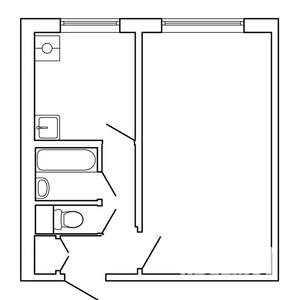 1-к квартира, посуточно, 32м2, 1/5 этаж