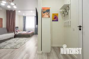 1-к квартира, посуточно, 41м2, 9/12 этаж