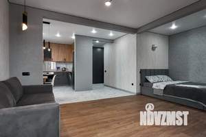 Студия квартира, посуточно, 43м2, 10/12 этаж