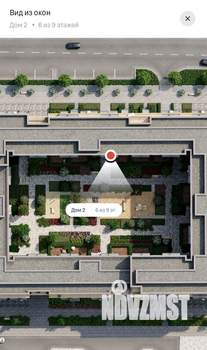 1-к квартира, вторичка, 38м2, 6/9 этаж