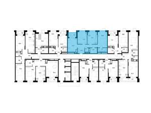 3-к квартира, вторичка, 72м2, 9/21 этаж